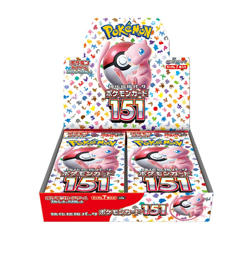 SV】強化拡張パック「ポケモンカード151（イチゴーイチ）」(1BOX